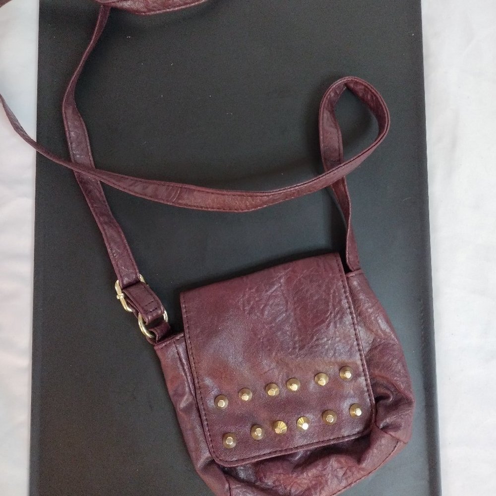 Brash Studded Purse Crossbody Bag- Size Small